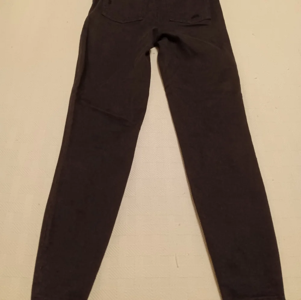 Spanx Vintage Black Distressed Ankle Jean Leggings Size S - Picture 4 of 11